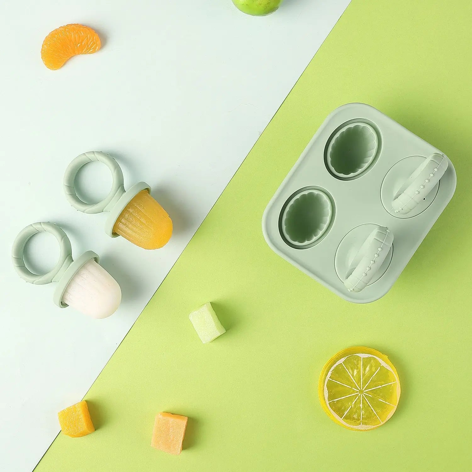 Molde de silicona para mordedera tipo paleta | Silicona Sin BPA, Alimentación y Dentición