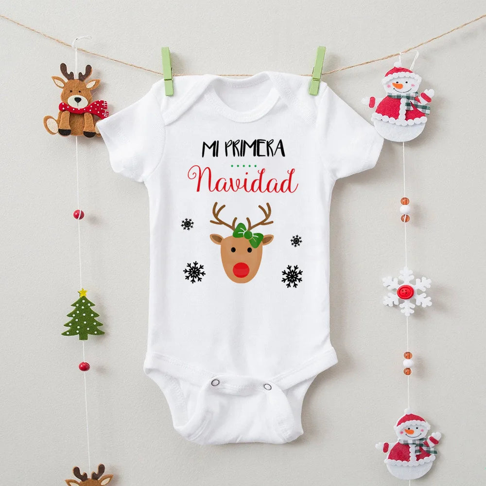 Pañalero "Mi Primera Navidad"-Español/Inglés (0-24M)