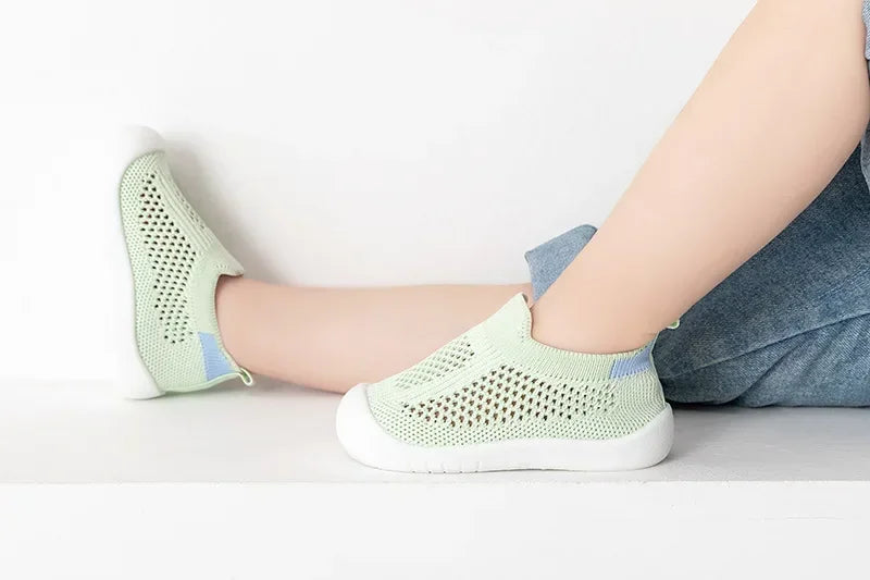 Zapatos de Punto Transpirable | Sin Cordones, Máximo Confort