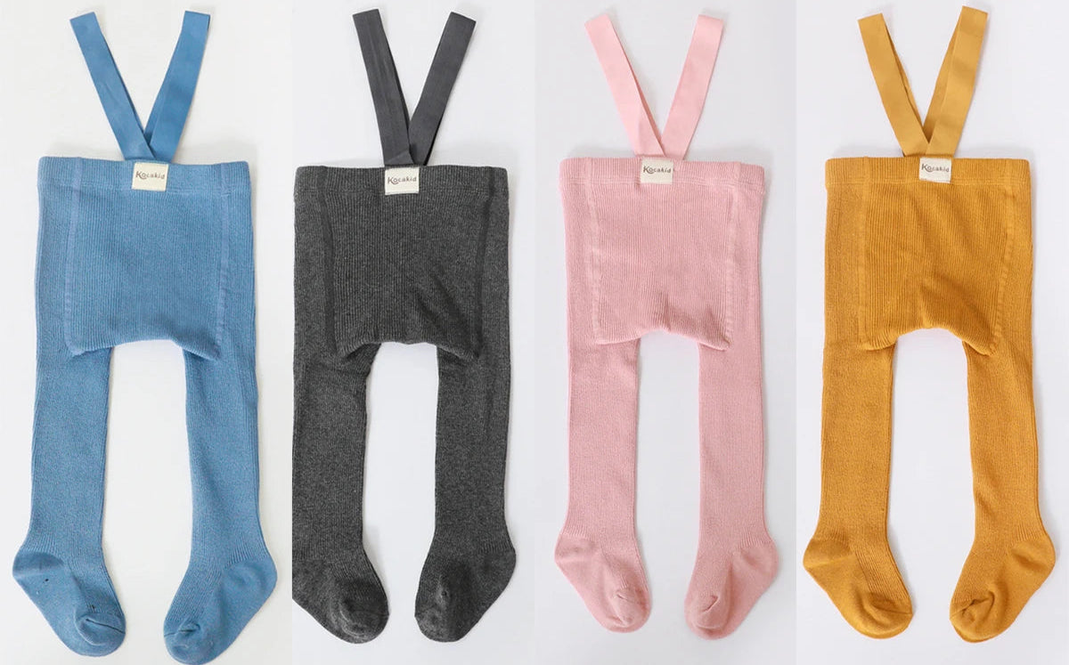 Pantimedias con Tirantes para Bebé (Unisex) (0-3T)