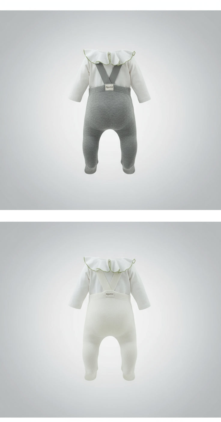 Pantimedias con Tirantes para Bebé (Unisex) (0-3T)