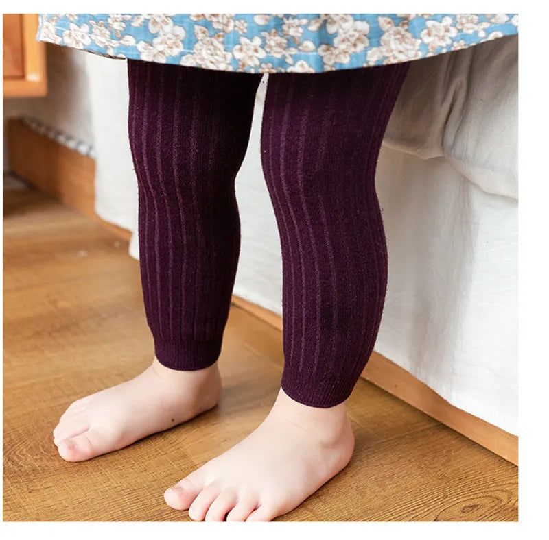 Leggings de Punto Unisex – Algodón Elástico (0 a 6 años)