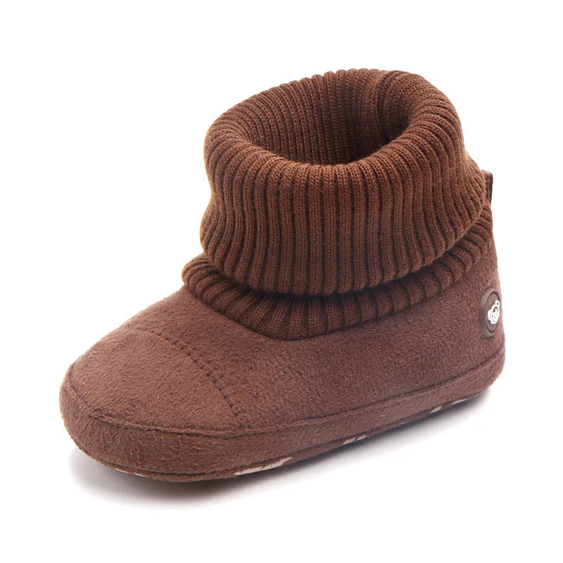 Botines "Pompones de Algodón" – Calidez para sus Primeros Pasos (0-18M)