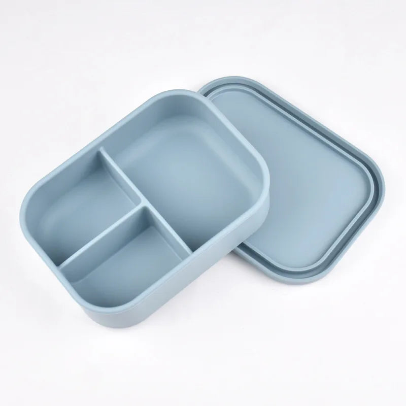 Caja Bento de Silicona  |  Compartimentos a Prueba de Fugas