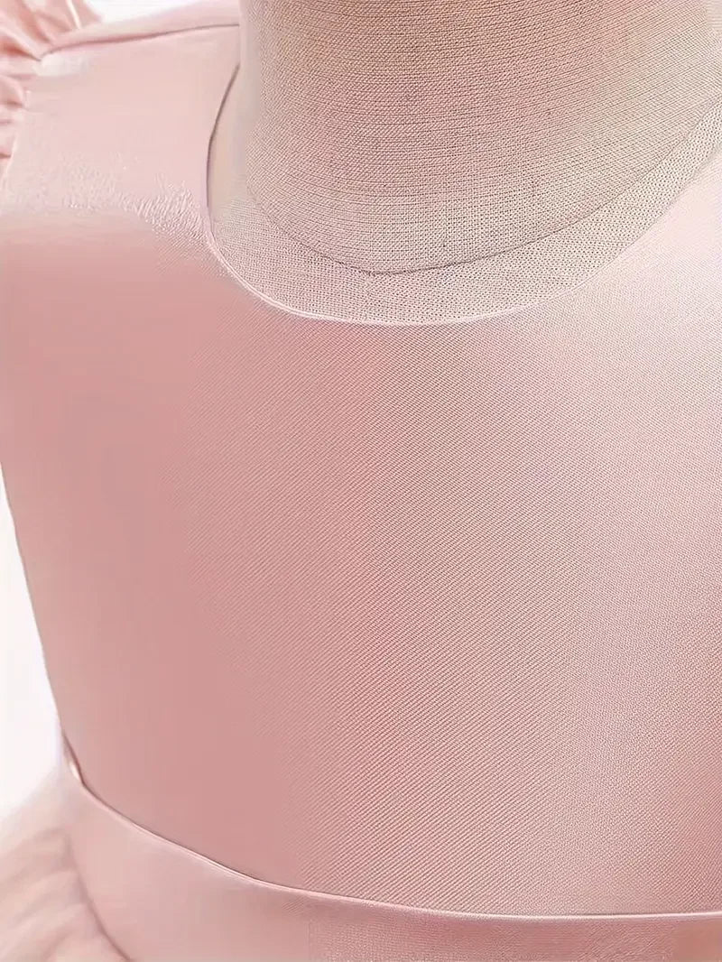 Vestido de Gala de Encaje y Tul para Bebé Niña: Bautizo y fiesta (0-24M)