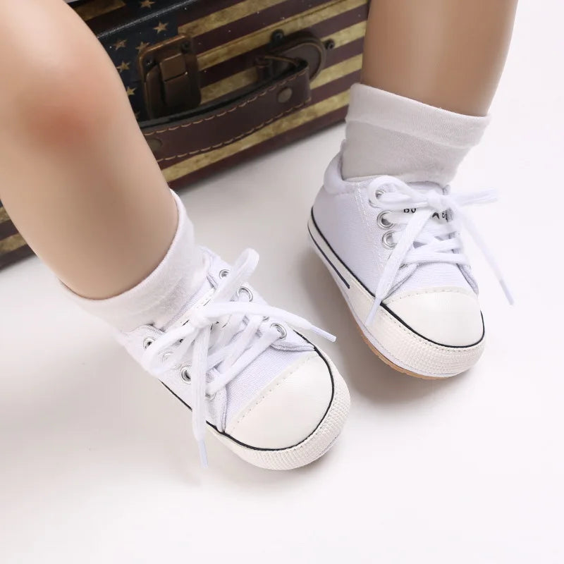 Zapatos de Lona para Bebé: Primeros Pasos (0-18M)