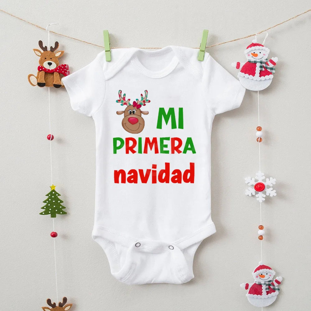 Pañalero "Mi Primera Navidad"-Español/Inglés (0-24M)
