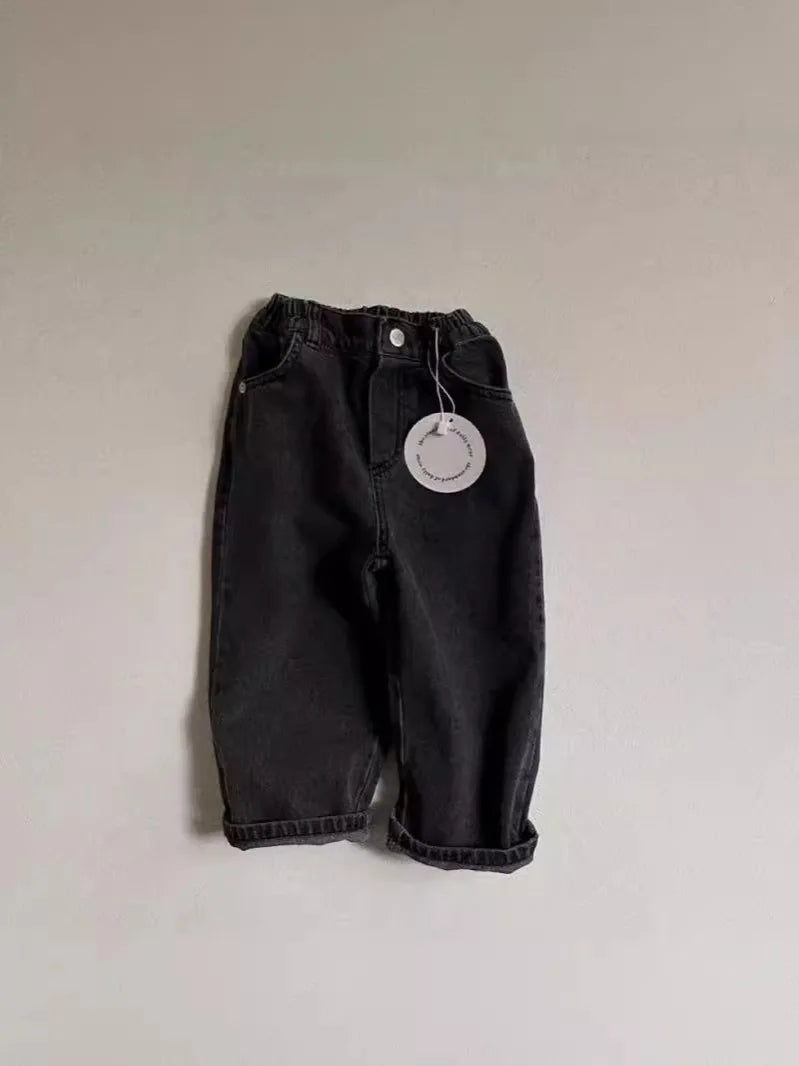 Jeans Sueltos Unisex para Bebé: Comodidad Todo el Día (6M-5T)