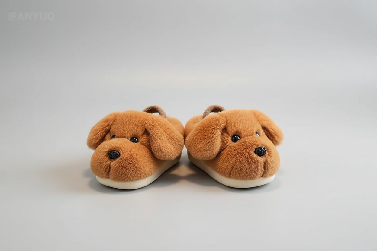Pantuflas Animadas "Amigos Peluditos" – Ternura y Calidez (12M-6T)