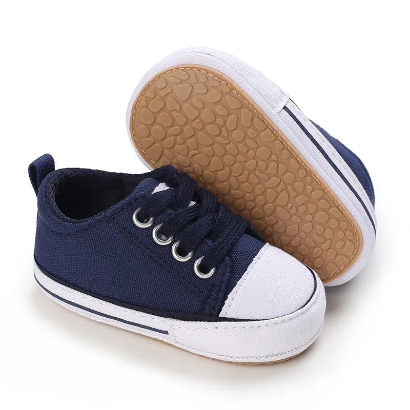 Zapatos de Lona para Bebé: Primeros Pasos (0-18M)