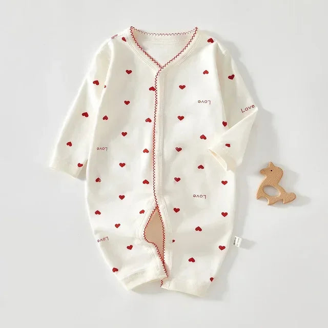 Mameluco Básico de Algodón estilo "Lounge" (0-24M)