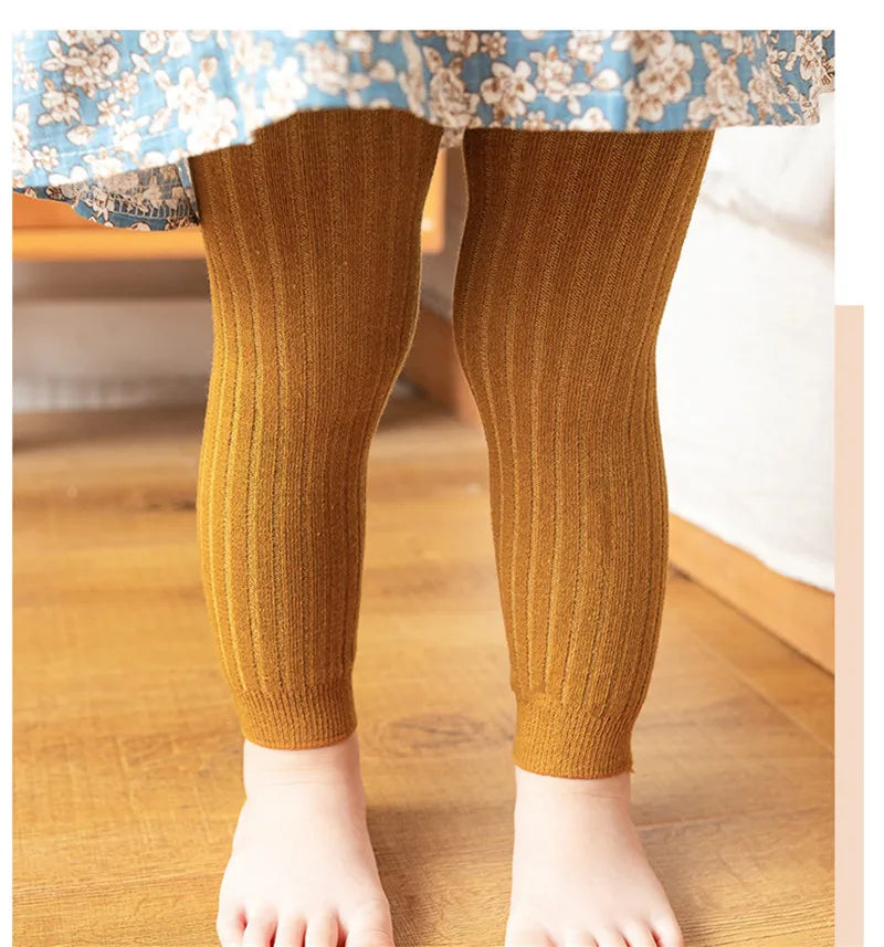 Leggings de Punto Unisex – Algodón Elástico (0 a 6 años)