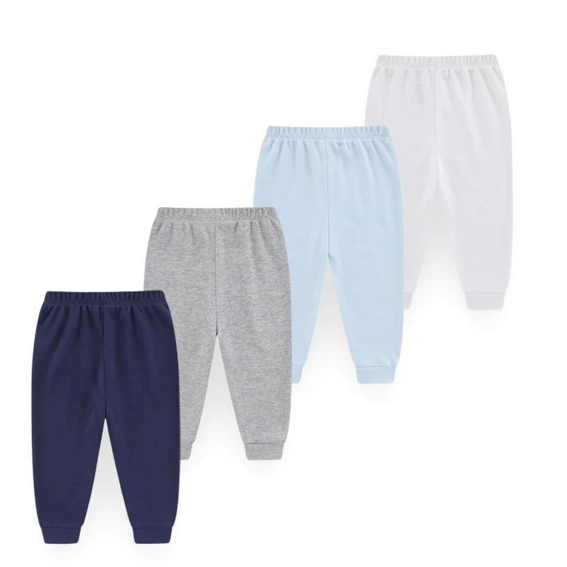 Set de 4 Pantalones de Algodón (0-24M)