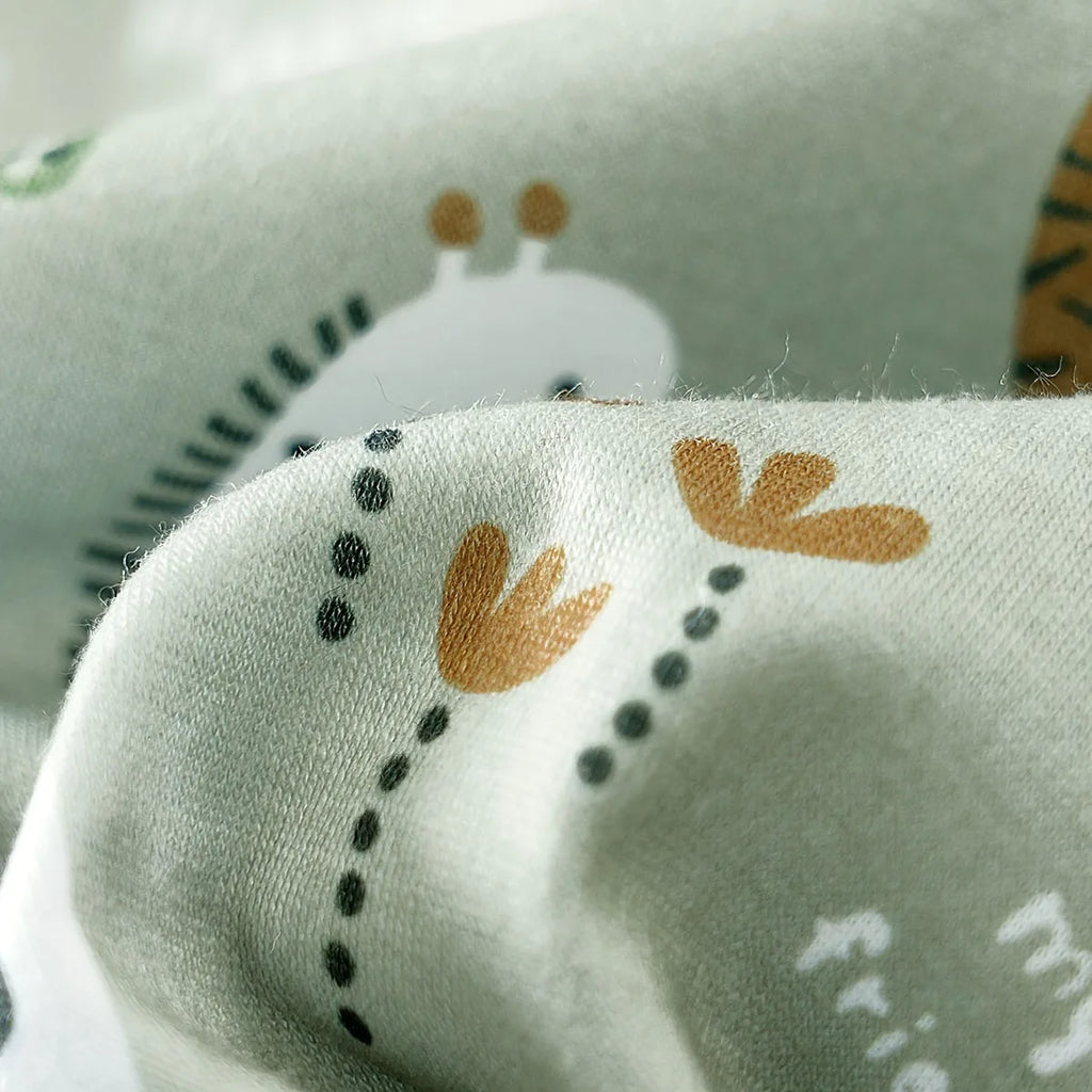 Mameluco "Mi Pequeño Zoo" con Estampado de Animales  (0-18M)