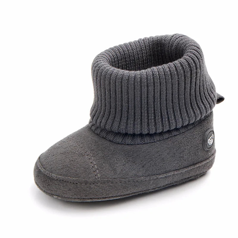 Botines "Pompones de Algodón" – Calidez para sus Primeros Pasos (0-18M)