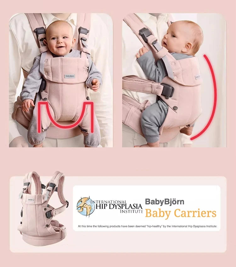 Portabebés BabyBjorn Malla 3D Ergonómico 3 en 1 Comodidad Total
