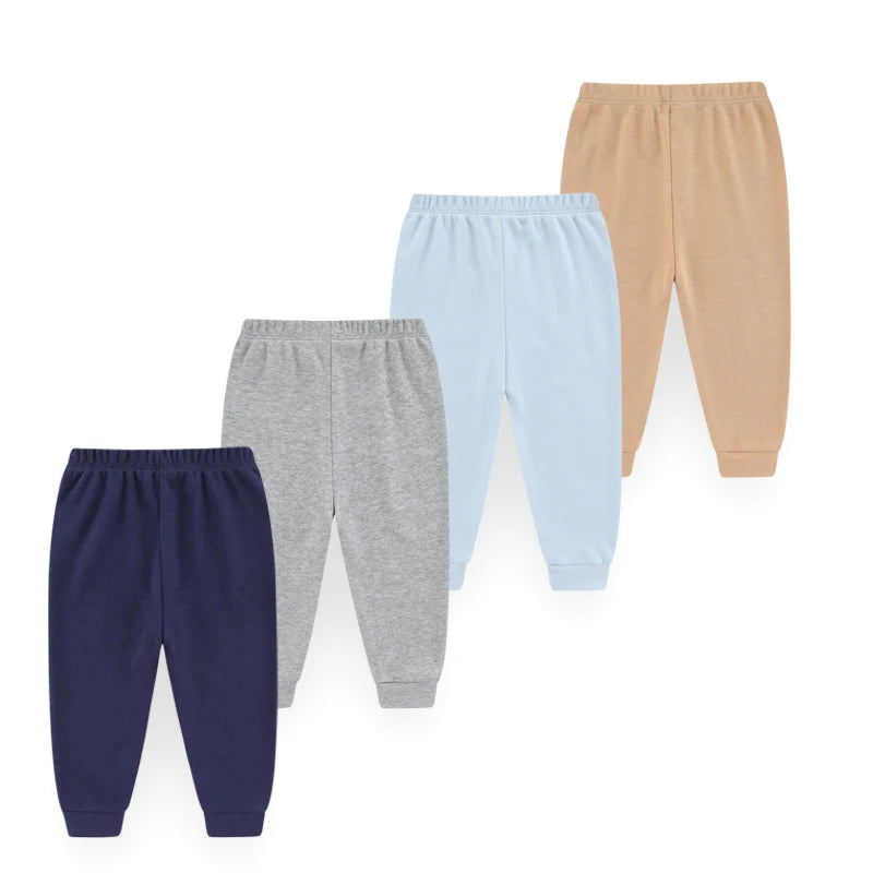 Set de 4 Pantalones de Algodón (0-24M)