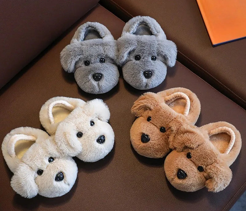 Pantuflas Animadas "Amigos Peluditos" – Ternura y Calidez (12M-6T)