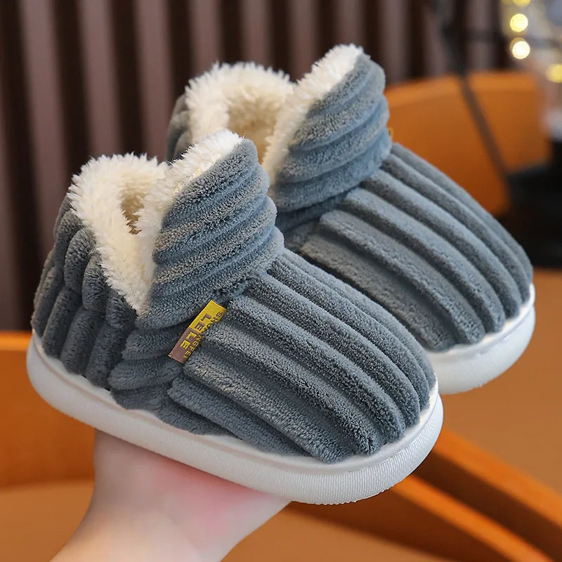 Zapatillas de Algodón Felpadas Antideslizantes para Toda la Familia (2T+)