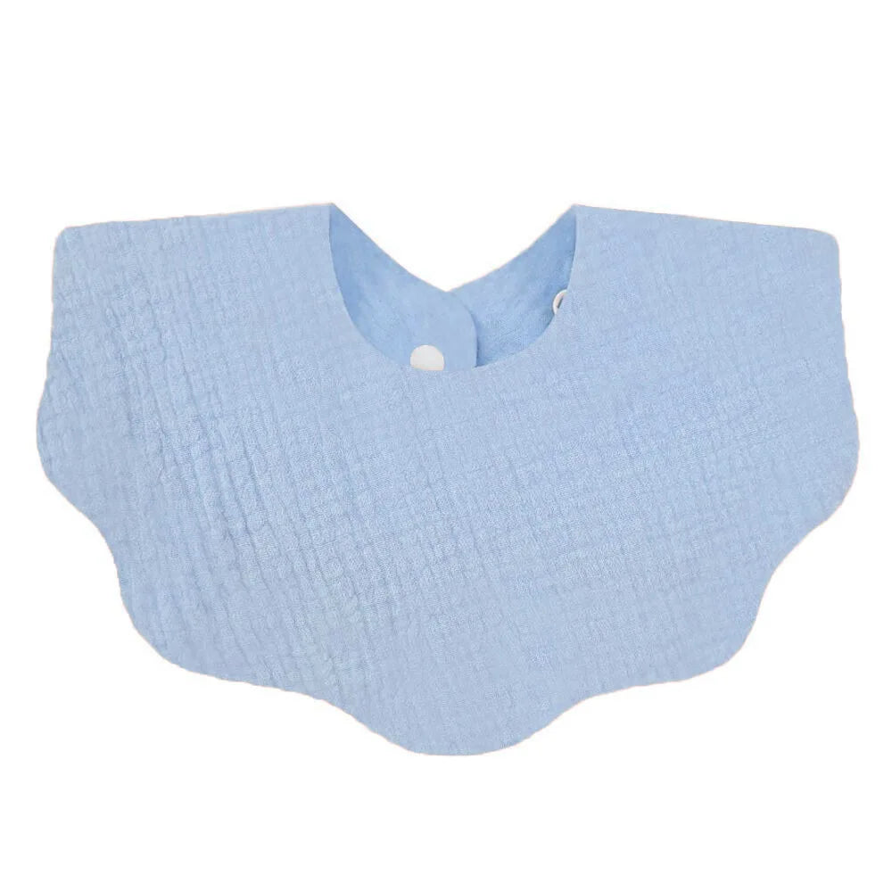 Babero Bandana de Algodón: Suave, Absorbente y de Color Sólido