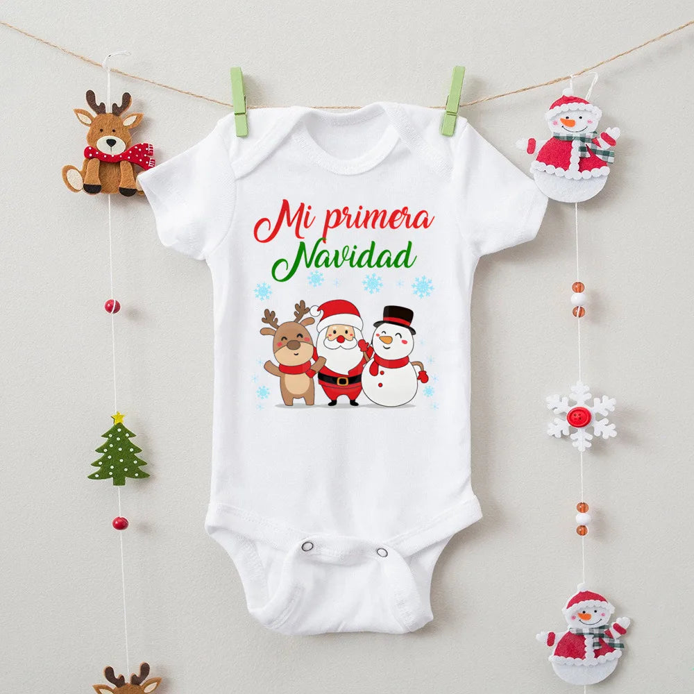 Pañalero "Mi Primera Navidad"-Español/Inglés (0-24M)