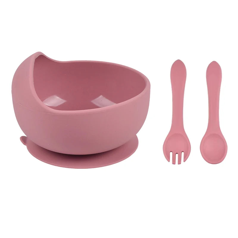 Set de Vajilla plato hondo de Silicona 3 piezas | ¡Adiós a los Platos Voladores!