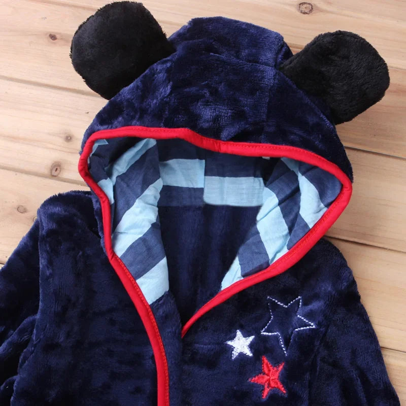 Bata de baño infantil| Comodidad Insuperable (2T-6T)