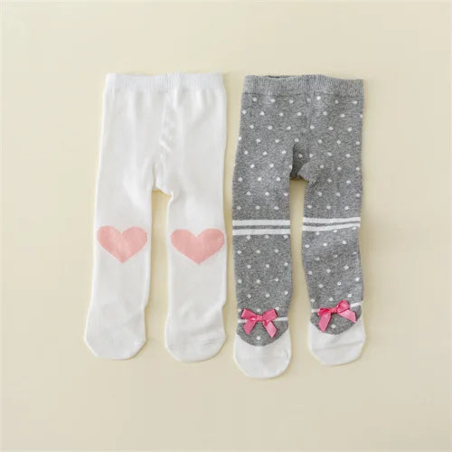 Set de 2 Pantimedias de Algodón para Bebé (0-12M)