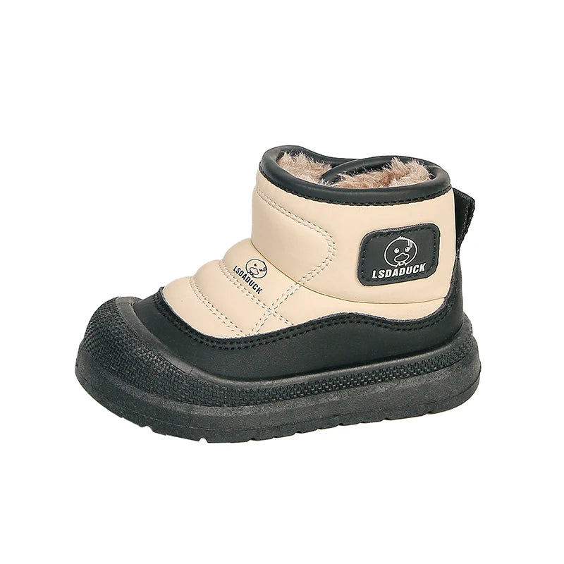 Botas Infantiles Impermeables y Cálidas con Felpa (12M-5T)