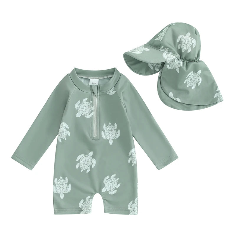 Bañador Infantil – ¡Protección y Estilo en Cada Chapuzón! (0M-3T)