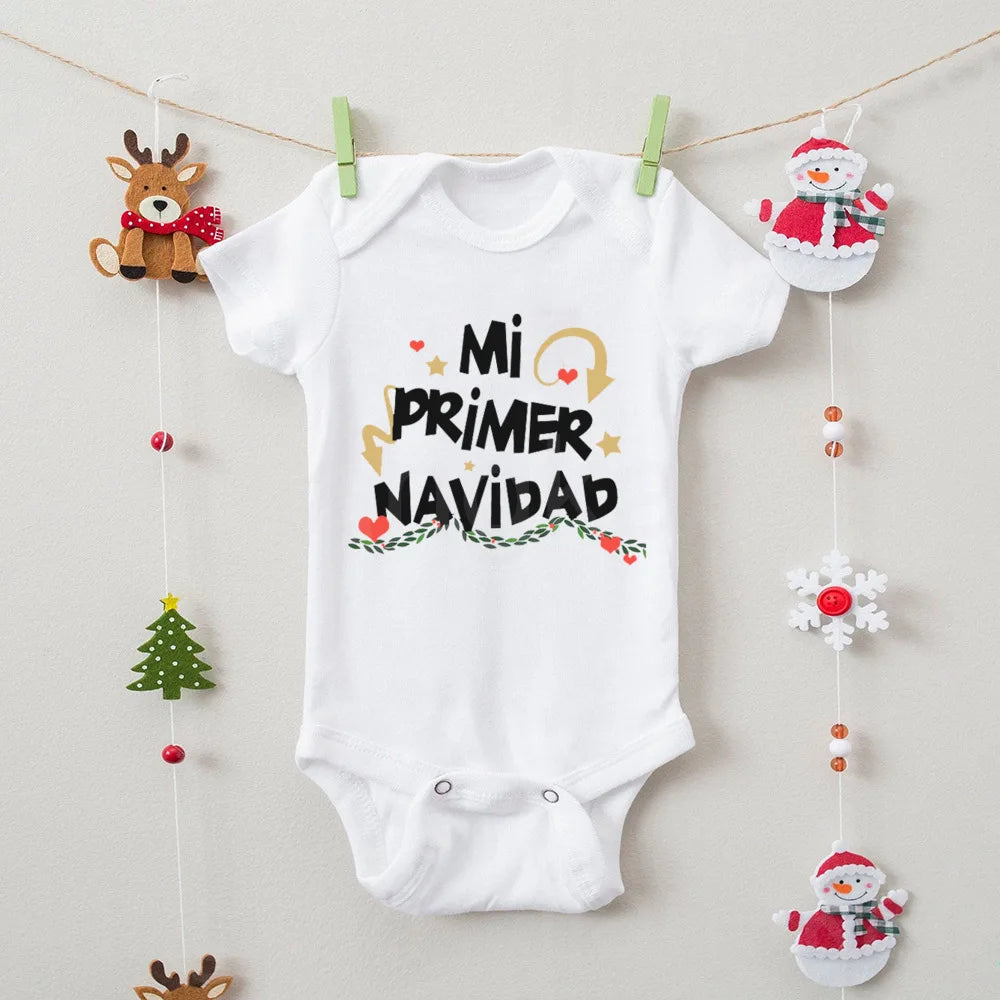 Pañalero "Mi Primera Navidad"-Español/Inglés (0-24M)
