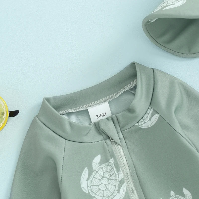 Bañador Infantil – ¡Protección y Estilo en Cada Chapuzón! (0M-3T)
