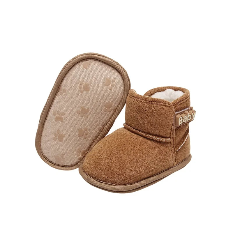 Botines de Invierno Antideslizantes para Bebés (0-18M)