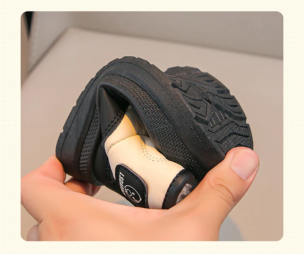 Botas Infantiles Impermeables y Cálidas con Felpa (12M-5T)