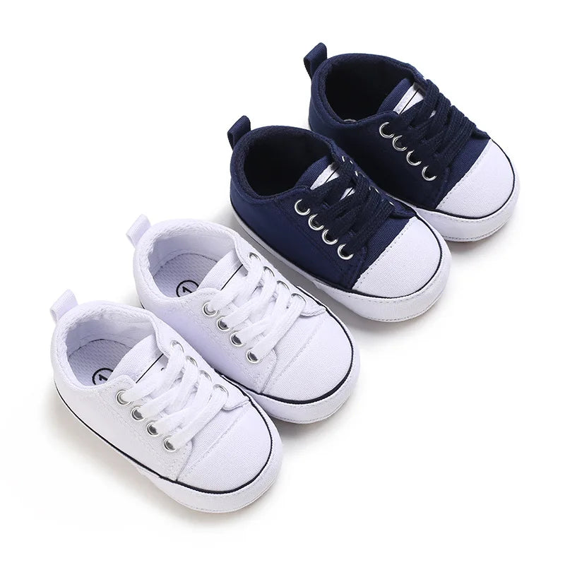 Zapatos de Lona para Bebé: Primeros Pasos (0-18M)