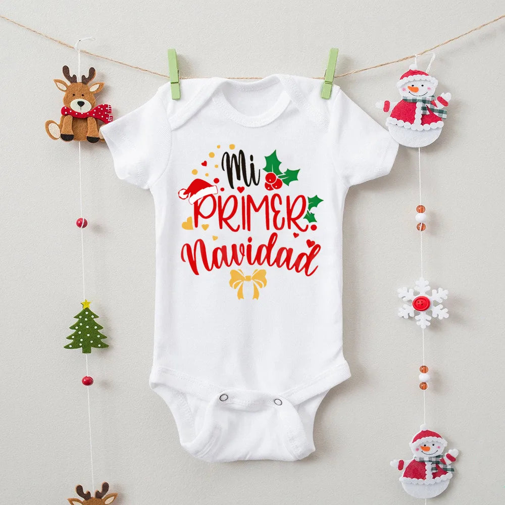 Pañalero "Mi Primera Navidad"-Español/Inglés (0-24M)