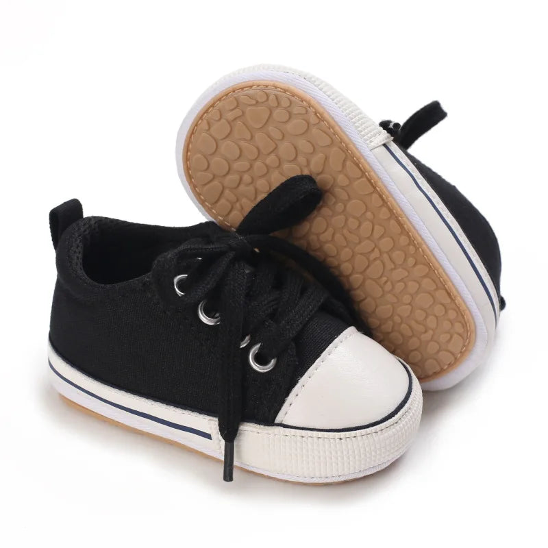 Zapatos de Lona para Bebé: Primeros Pasos (0-18M)