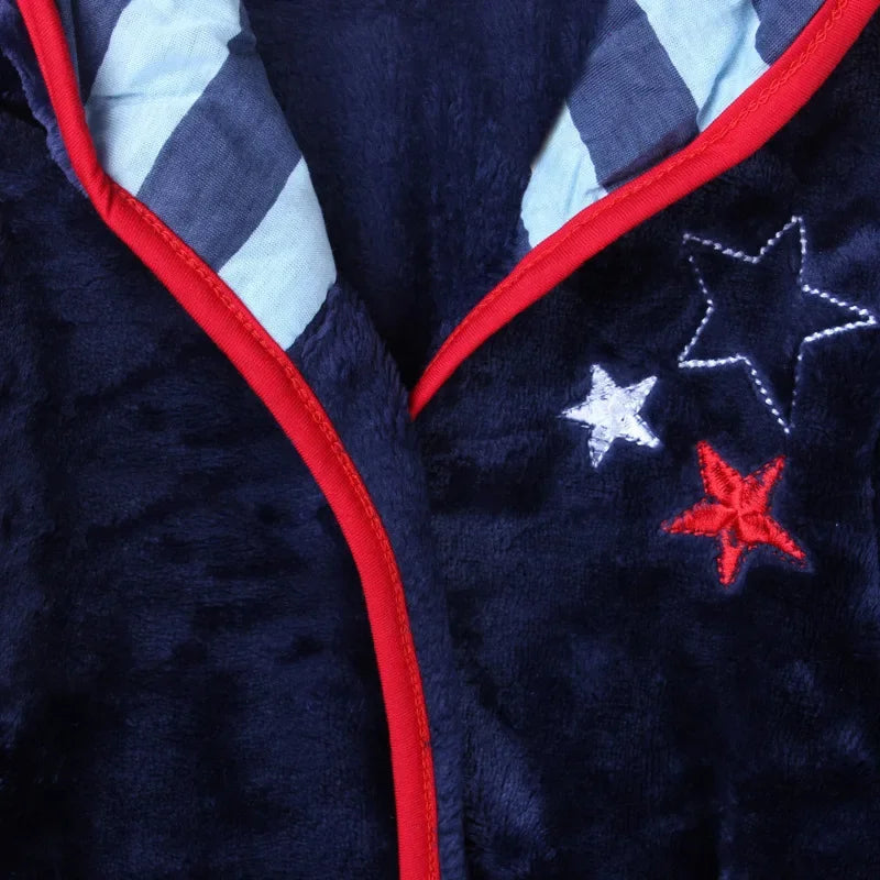 Bata de baño infantil Mickey Mouse| Comodidad Insuperable (2T-6T)