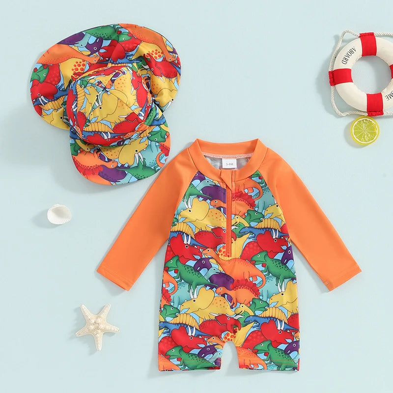 Bañador Infantil – ¡Protección y Estilo en Cada Chapuzón! (0M-3T)