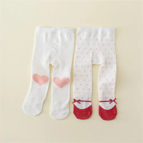 Set de 2 Pantimedias de Algodón para Bebé (0-12M)