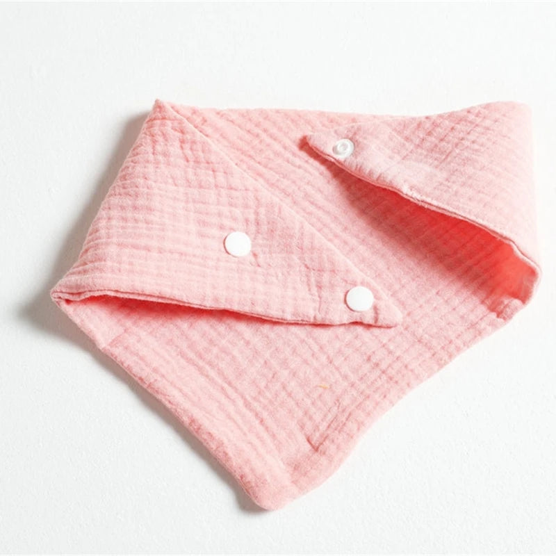 Set de 3 Baberos de Muselina | Súper Suaves y Absorbentes
