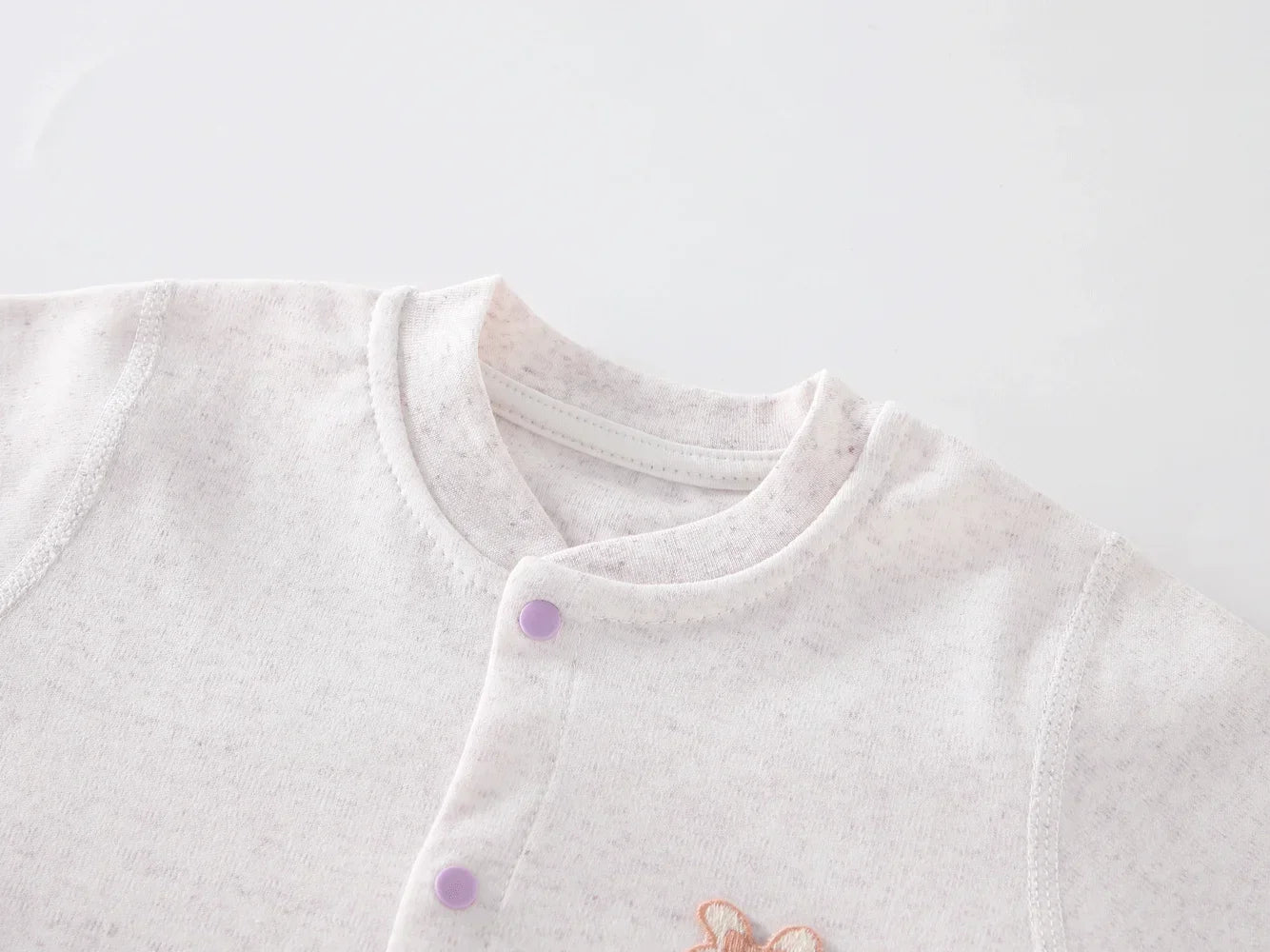 Mameluco Básico de Algodón estilo "Lounge" (0-24M)