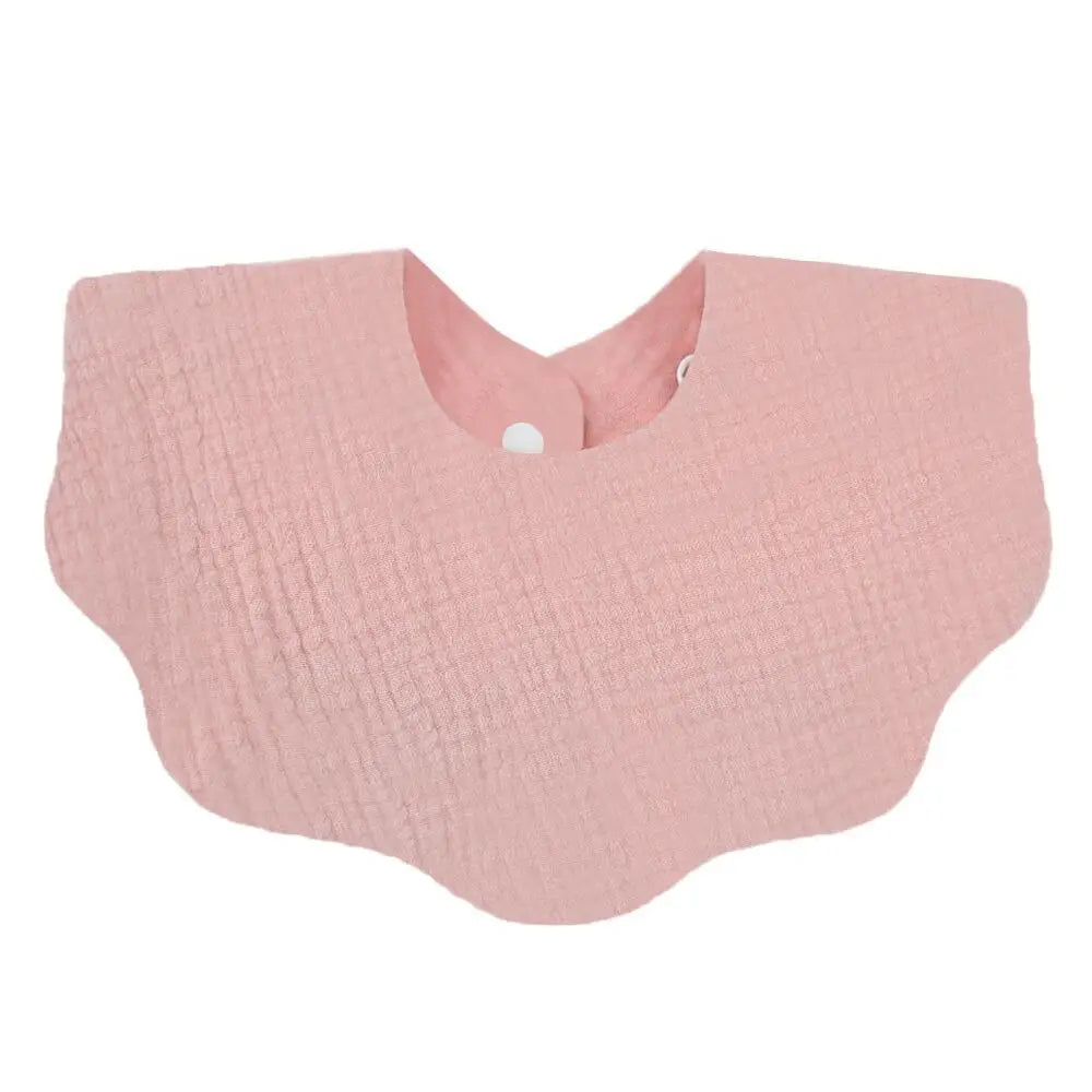 Babero Bandana de Algodón: Suave, Absorbente y de Color Sólido