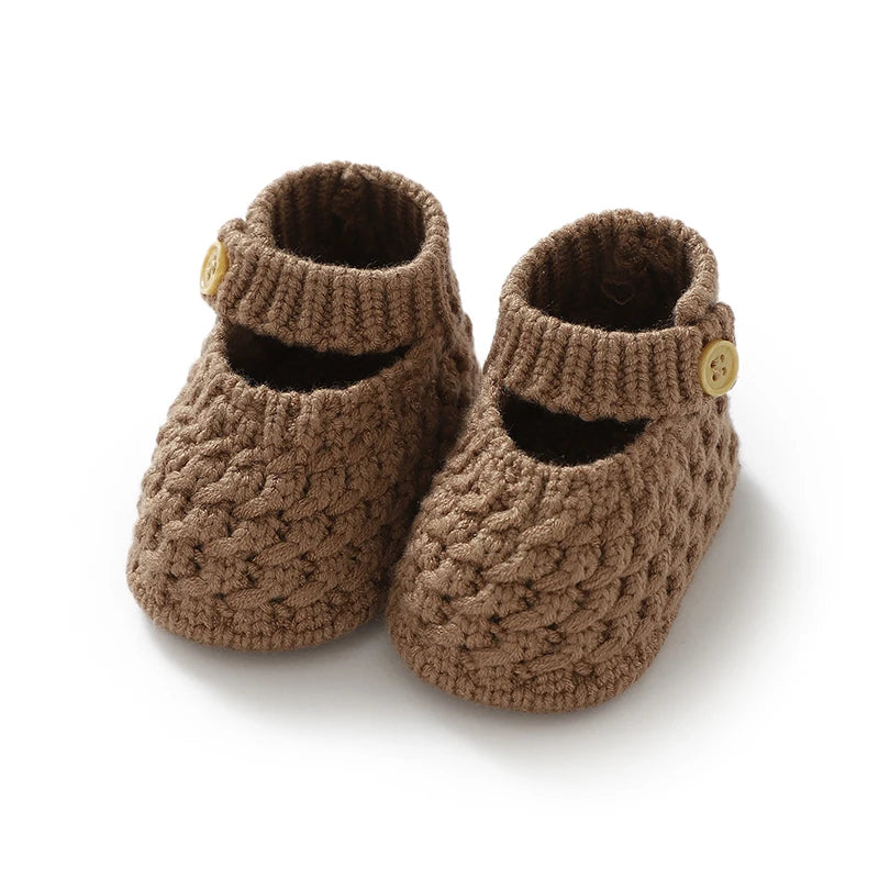 Zapatos Preandantes Tejidos Suela Blanda | Primavera-Invierno (0-18M)