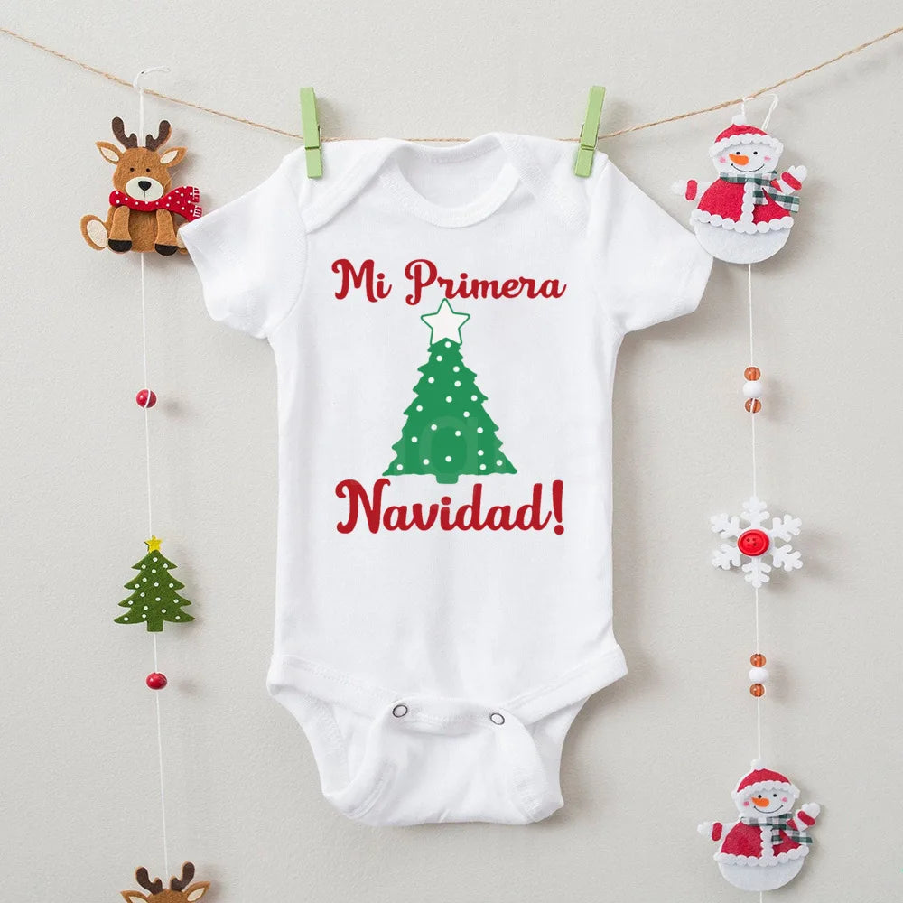 Pañalero "Mi Primera Navidad"-Español/Inglés (0-24M)