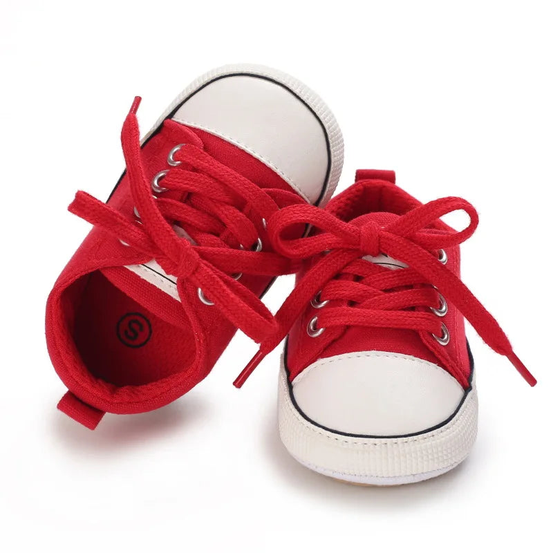 Zapatos de Lona para Bebé: Primeros Pasos (0-18M)