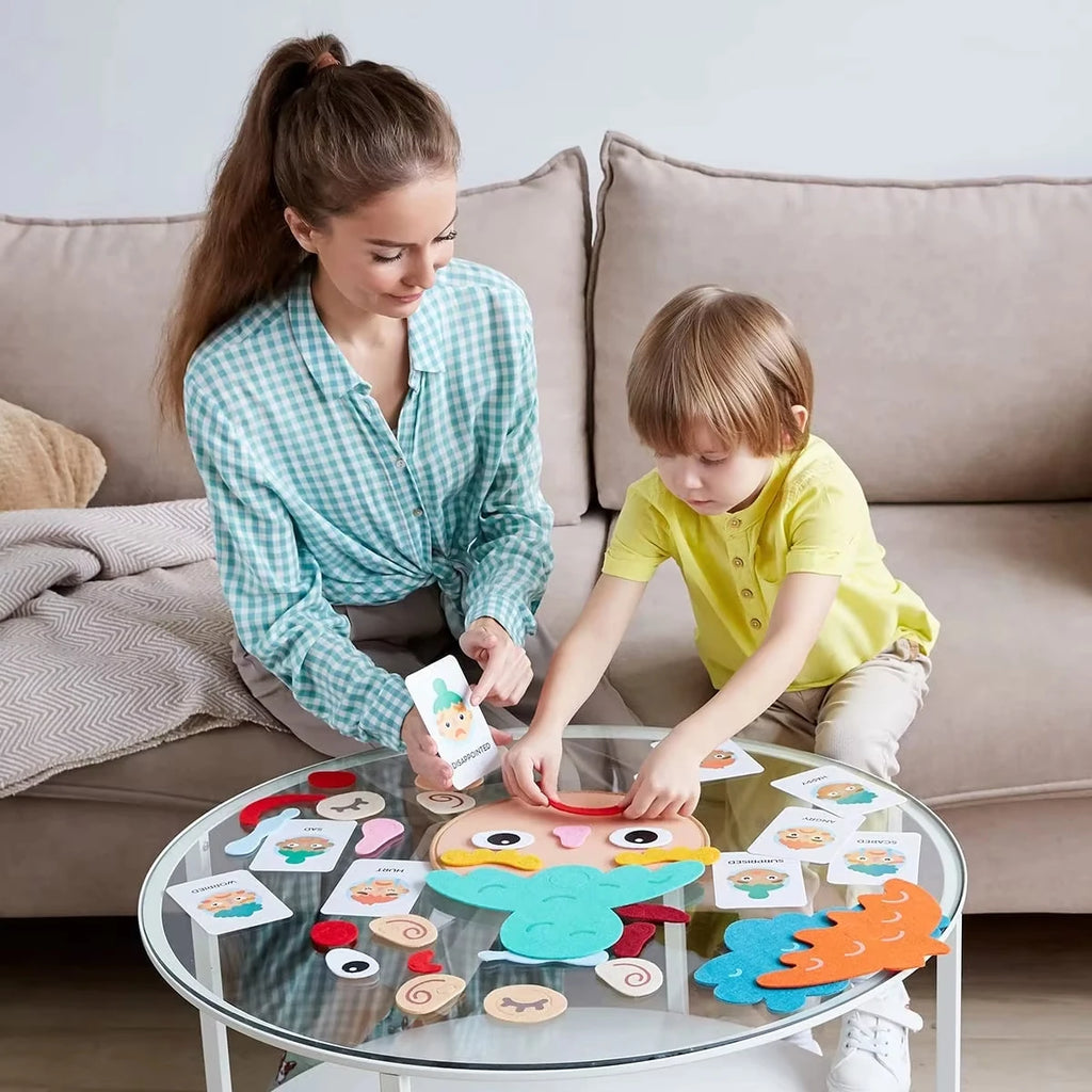 Juego Emocional Montessori: Aprende y Expresa Emociones🎉