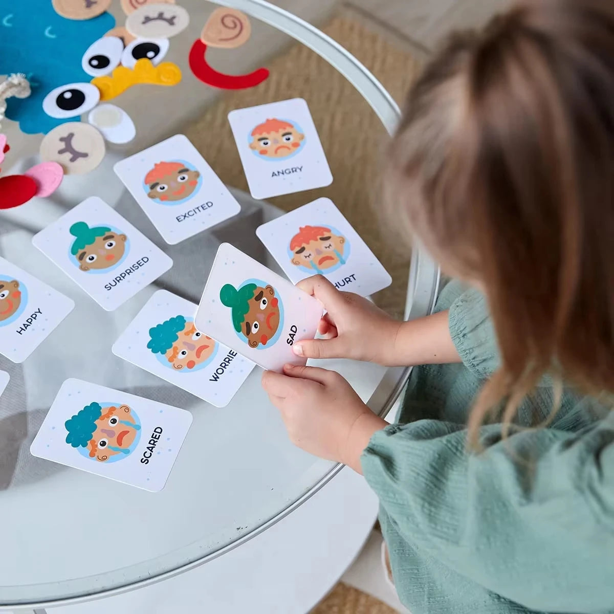 Juego Emocional Montessori: Aprende y Expresa Emociones🎉