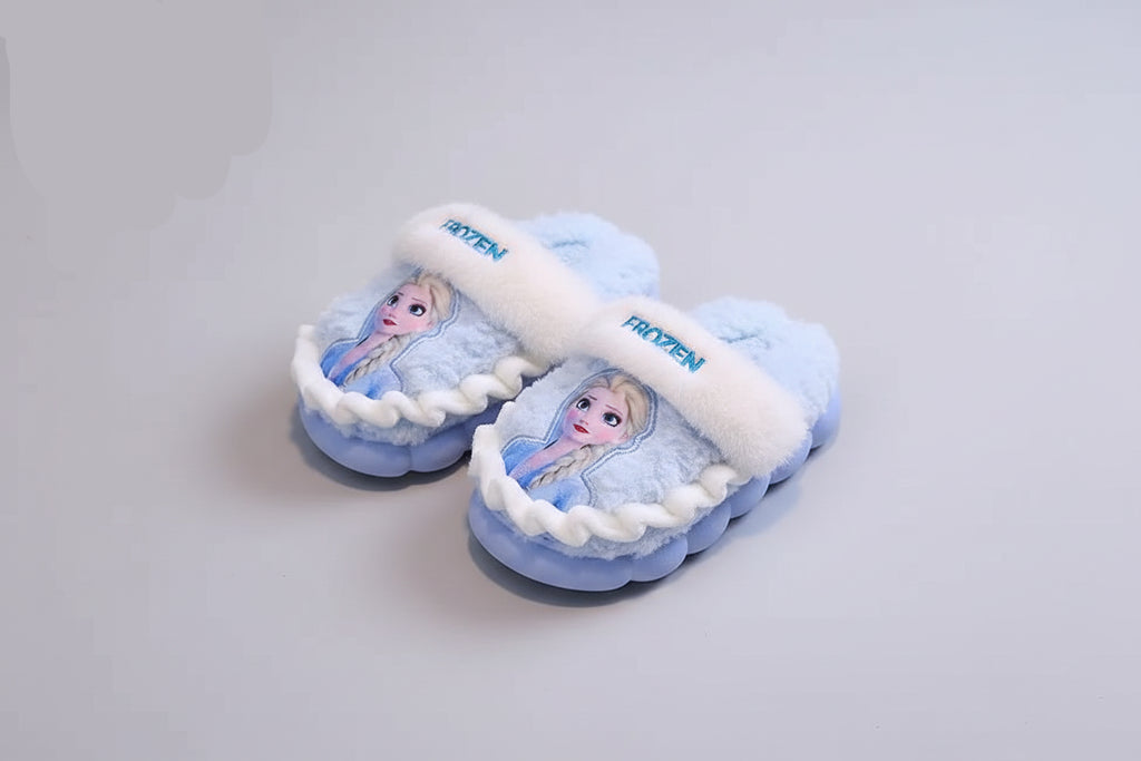 Pantuflas Mágicas de Elsa (Frozen) – Calidez y Fantasía (2.5T-9T)