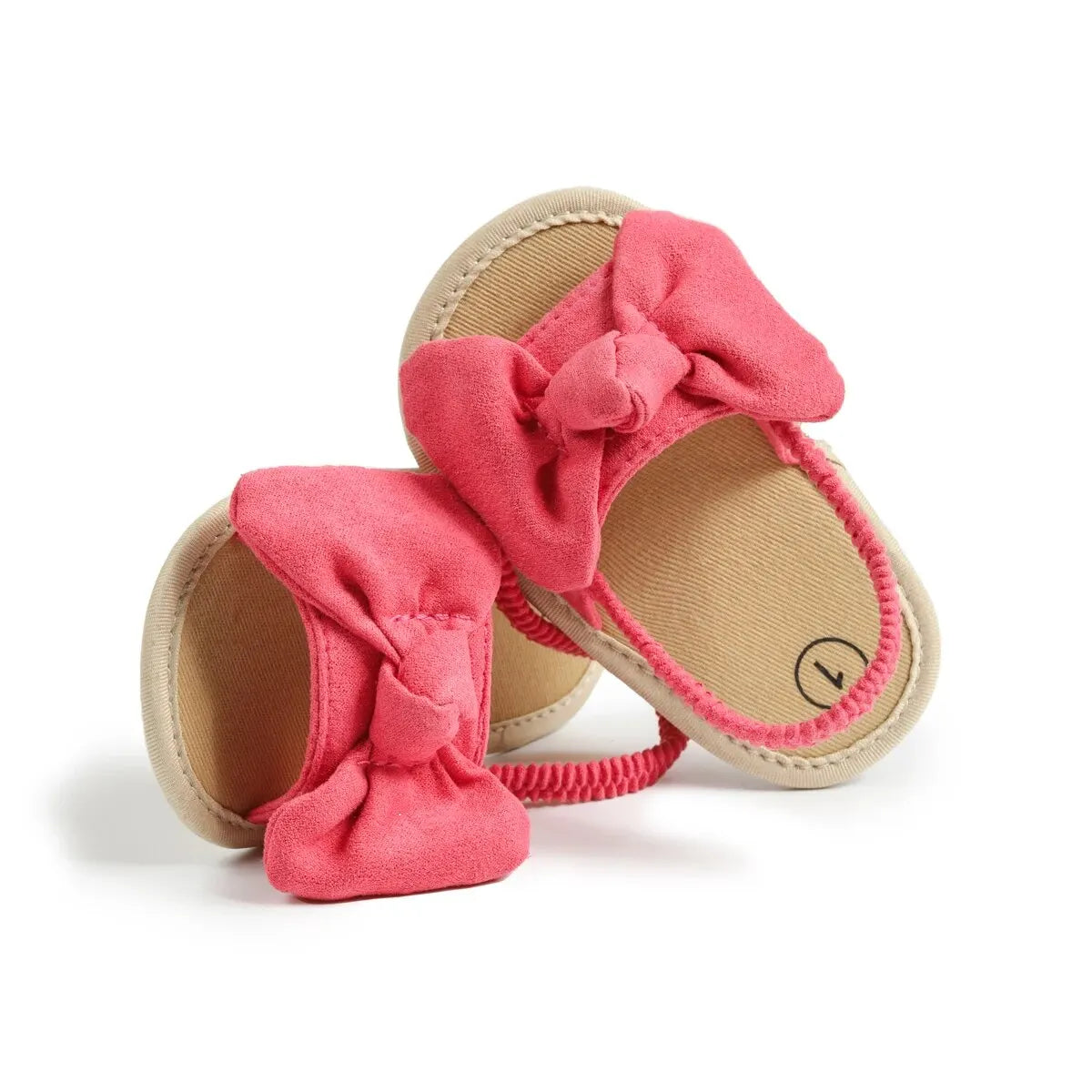 Sandalias con Moño: Comodidad y Estilo (0-18M)
